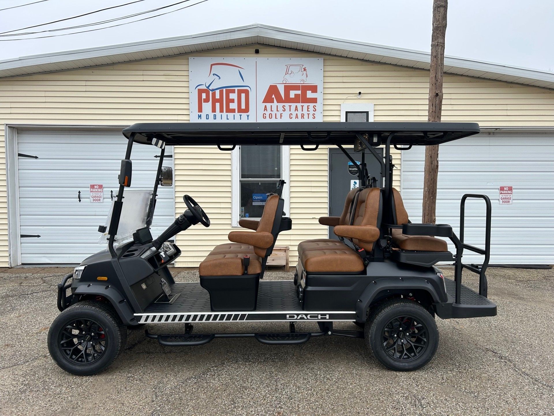 Dach Apollo 4+2 six seat golf cart Allstates Golf Carts LLC