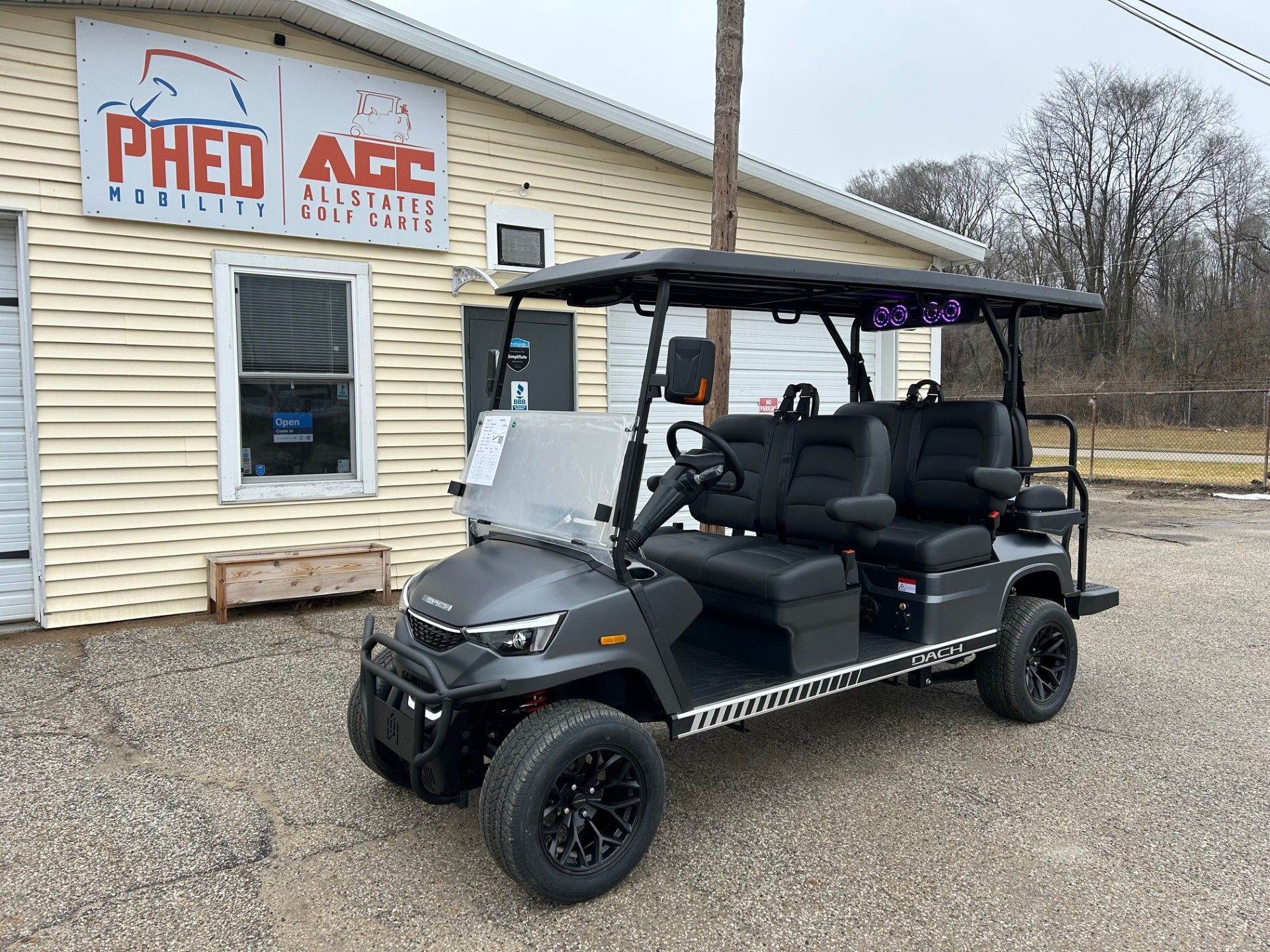 Dach Apollo 4+2 six seat golf cart Allstates Golf Carts LLC
