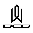 Black and white logo with the letters 