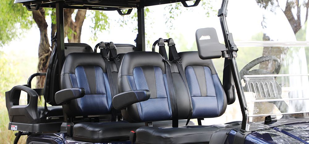 Luxury Seating with 3 Point Seat Belts