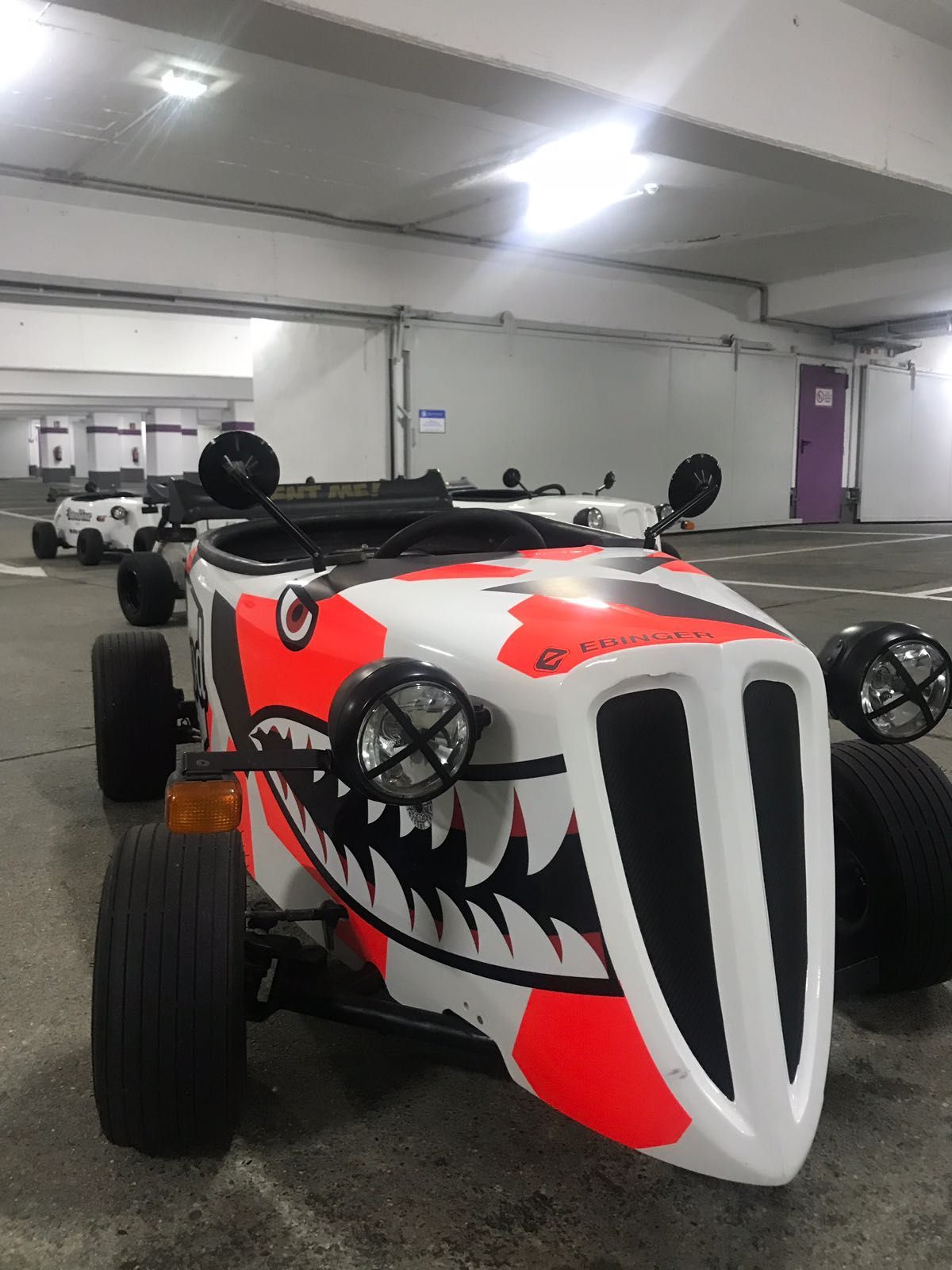 Closeup Hotrod Garage