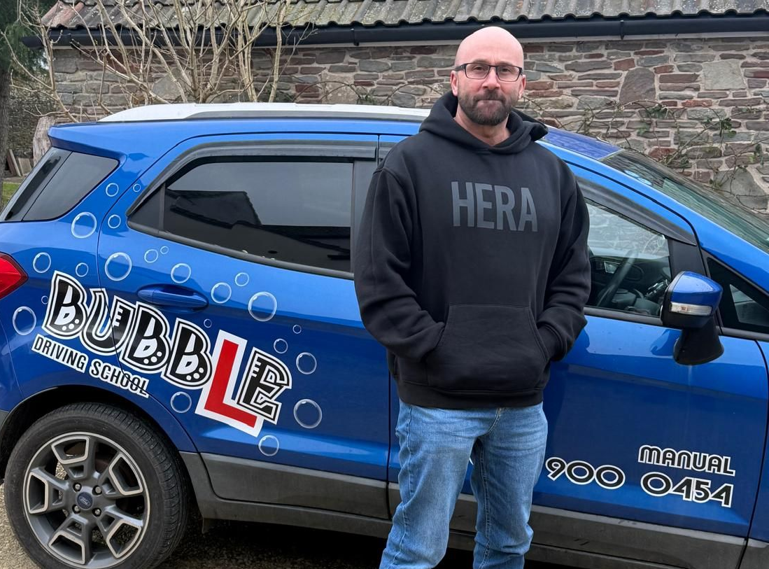 Ryan, Manual driving lessons in Winterbourne, Bradey Stoke, Thornbury, Alveston, Yate, Chipping sodbury, Old sodbury, Coalpit Heath, Frampton Cotterell, Westerleigh, Dodington