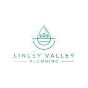a logo for a plumbing company called linley valley plumbing .