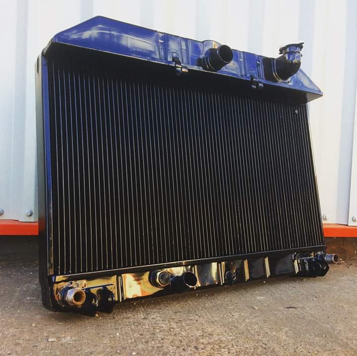 Classic Car Ferrari Radiator Repair Recore