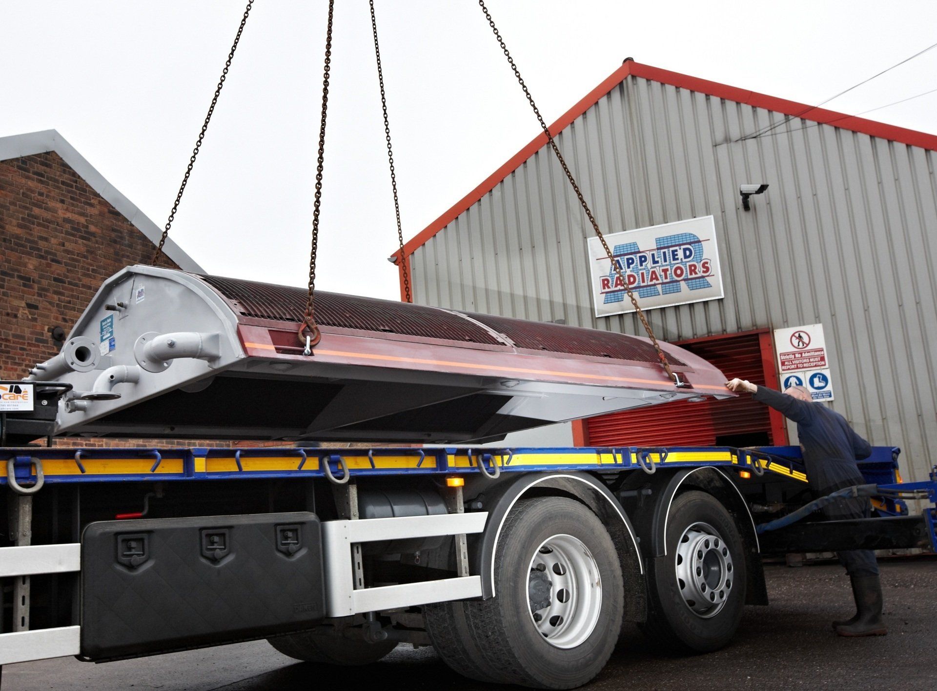 Rail Locomotive Radiator