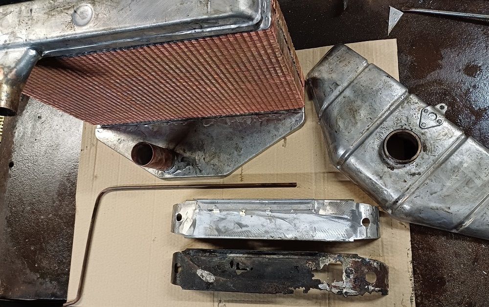 1936 Fiat Topolino Radiator Recore Process