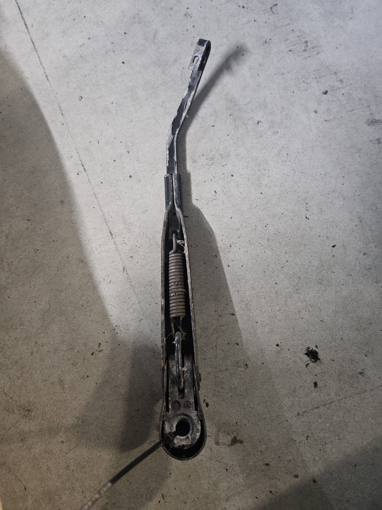 achterwisser arm zonder blad