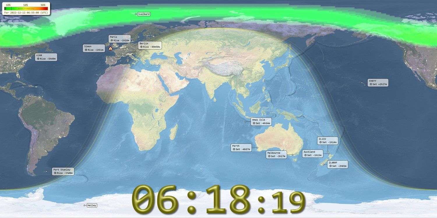 World Map - SDR-Radio.com | Software Defined Radio