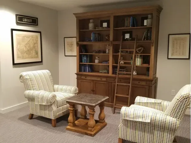 Resident seating area at McKay.