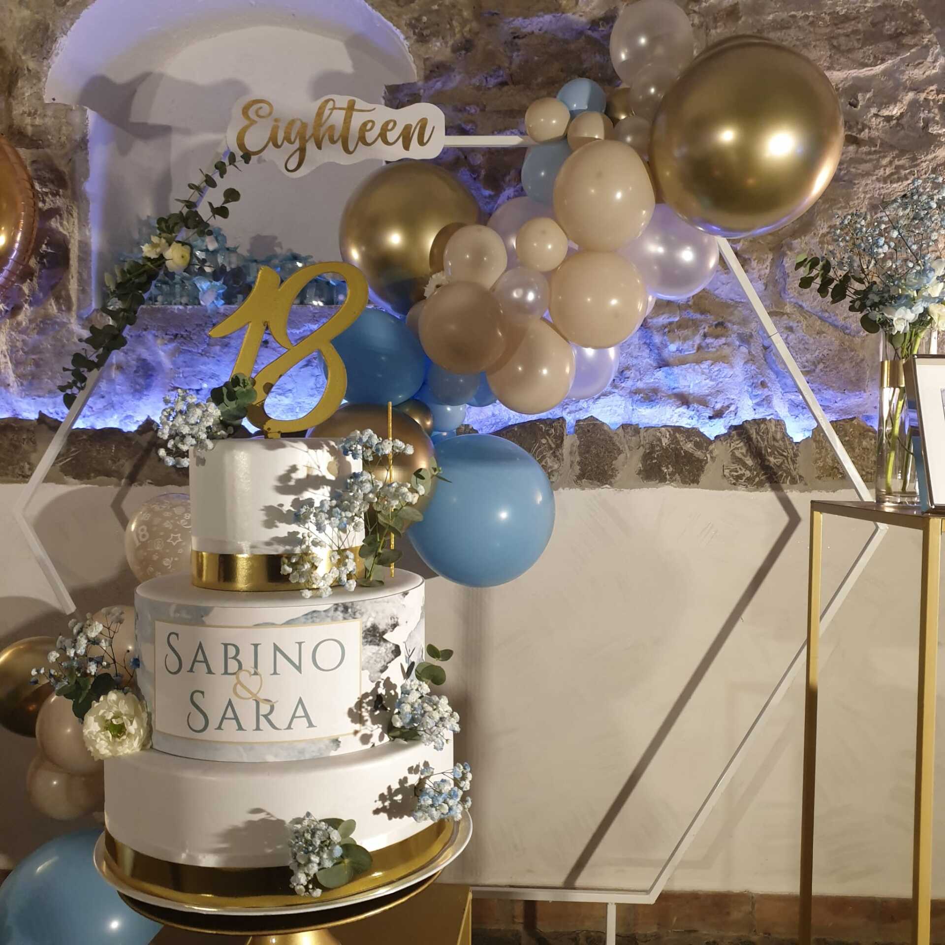 festa di compleanno per un diciottesimo presso Tenuta Olivia 40