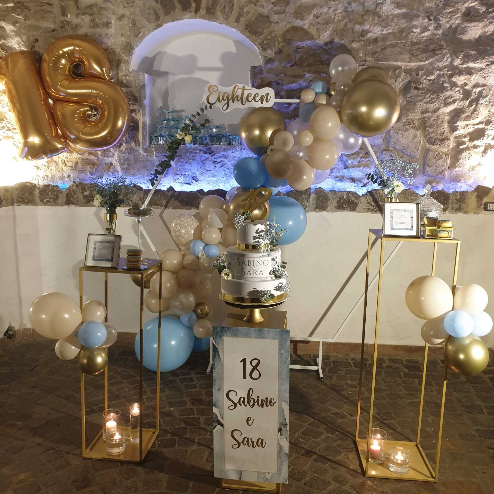 festa di compleanno per un diciottesimo presso Tenuta Olivia 42