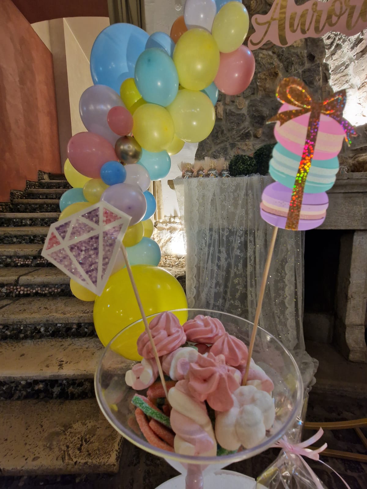 allestimento per il battesimo di un bambina presso Tenuta Olivia 18