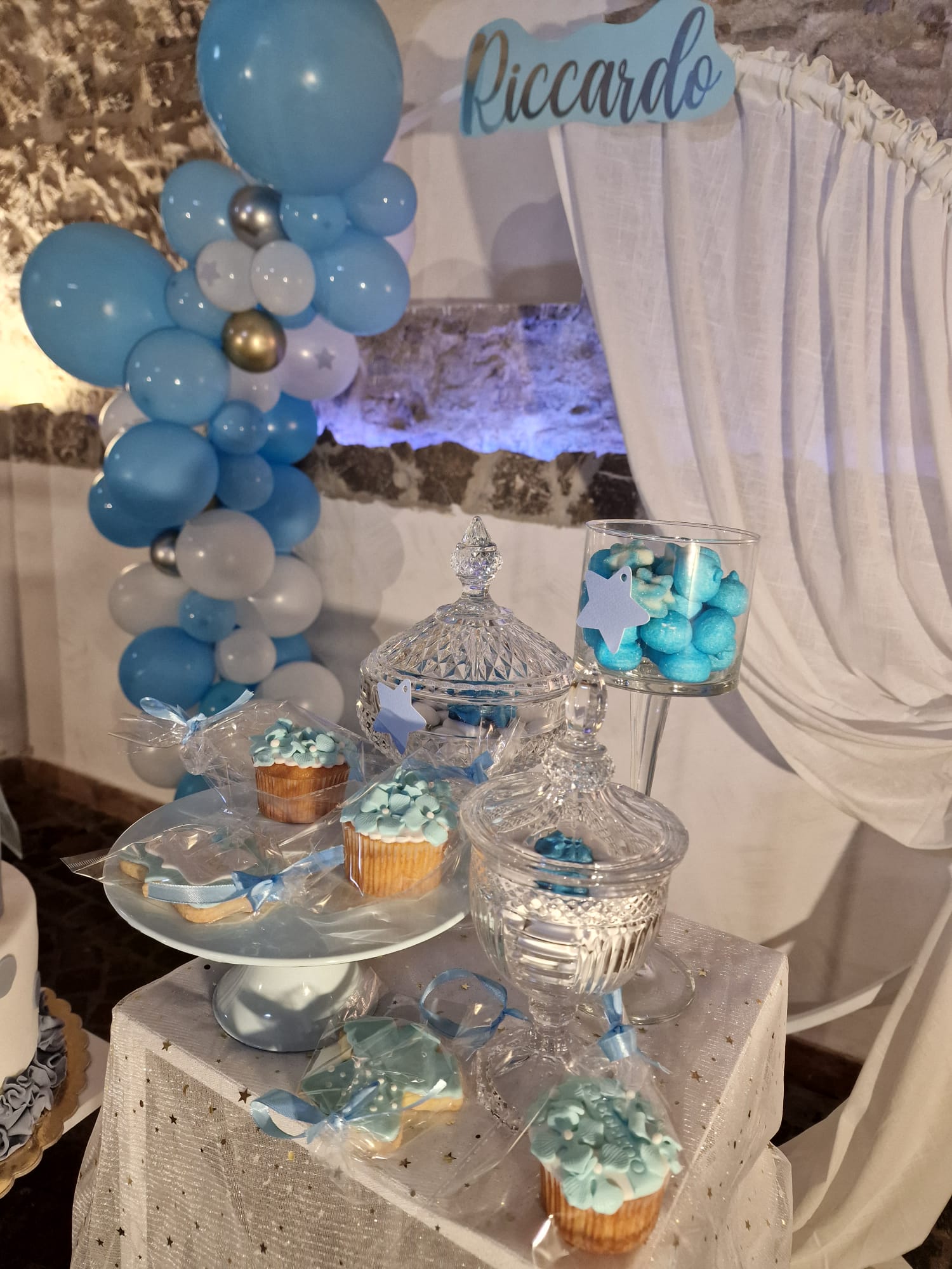 allestimento per il battesimo di un bambino presso Tenuta Olivia 57