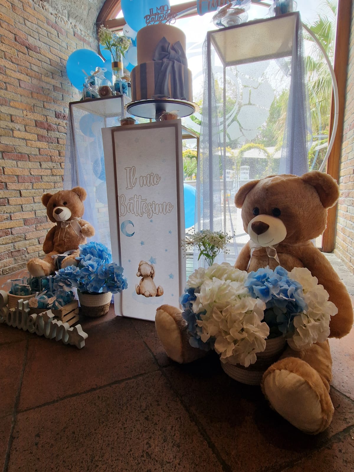 allestimento per il battesimo di un bambino presso Tenuta Olivia 47