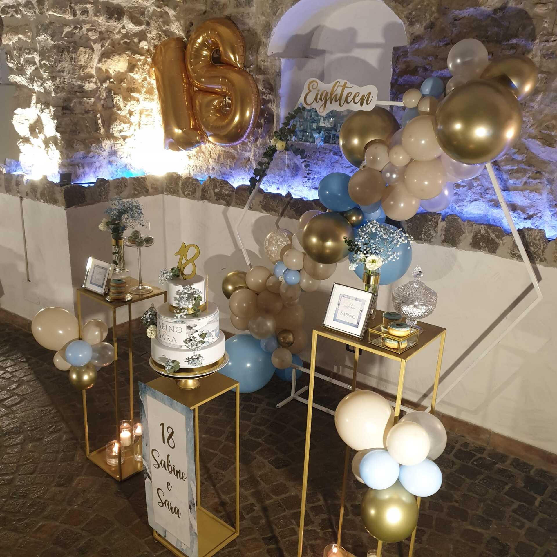 festa di compleanno per un diciottesimo presso Tenuta Olivia 37