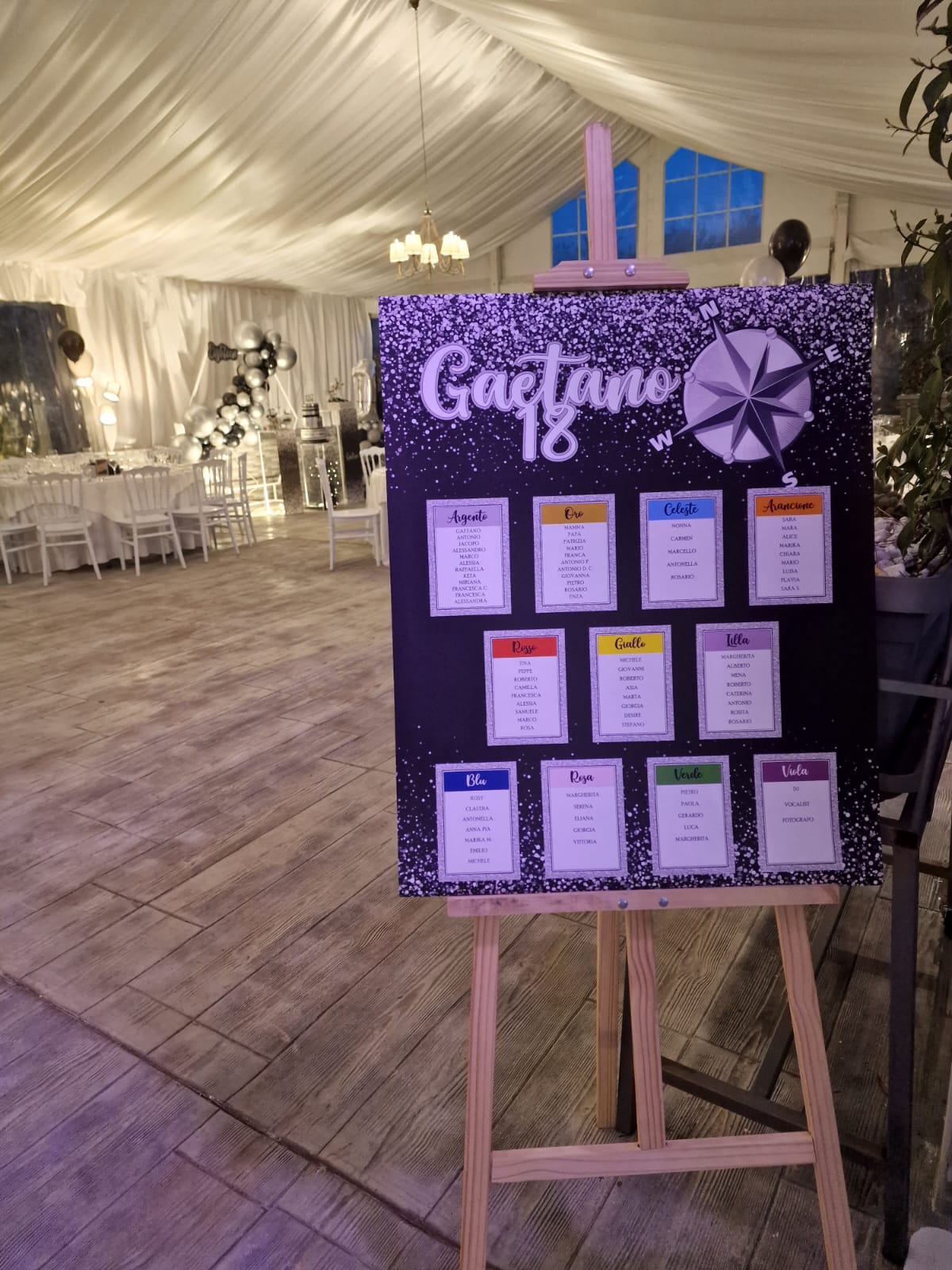 festa di compleanno per un diciottesimo presso Tenuta Olivia 56