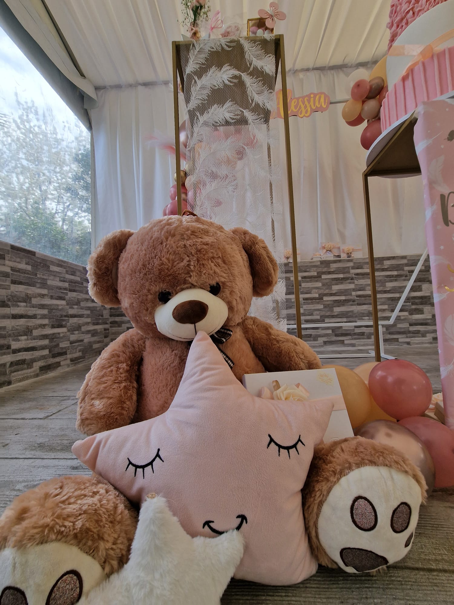 allestimento per il battesimo di un bambina presso Tenuta Olivia 40