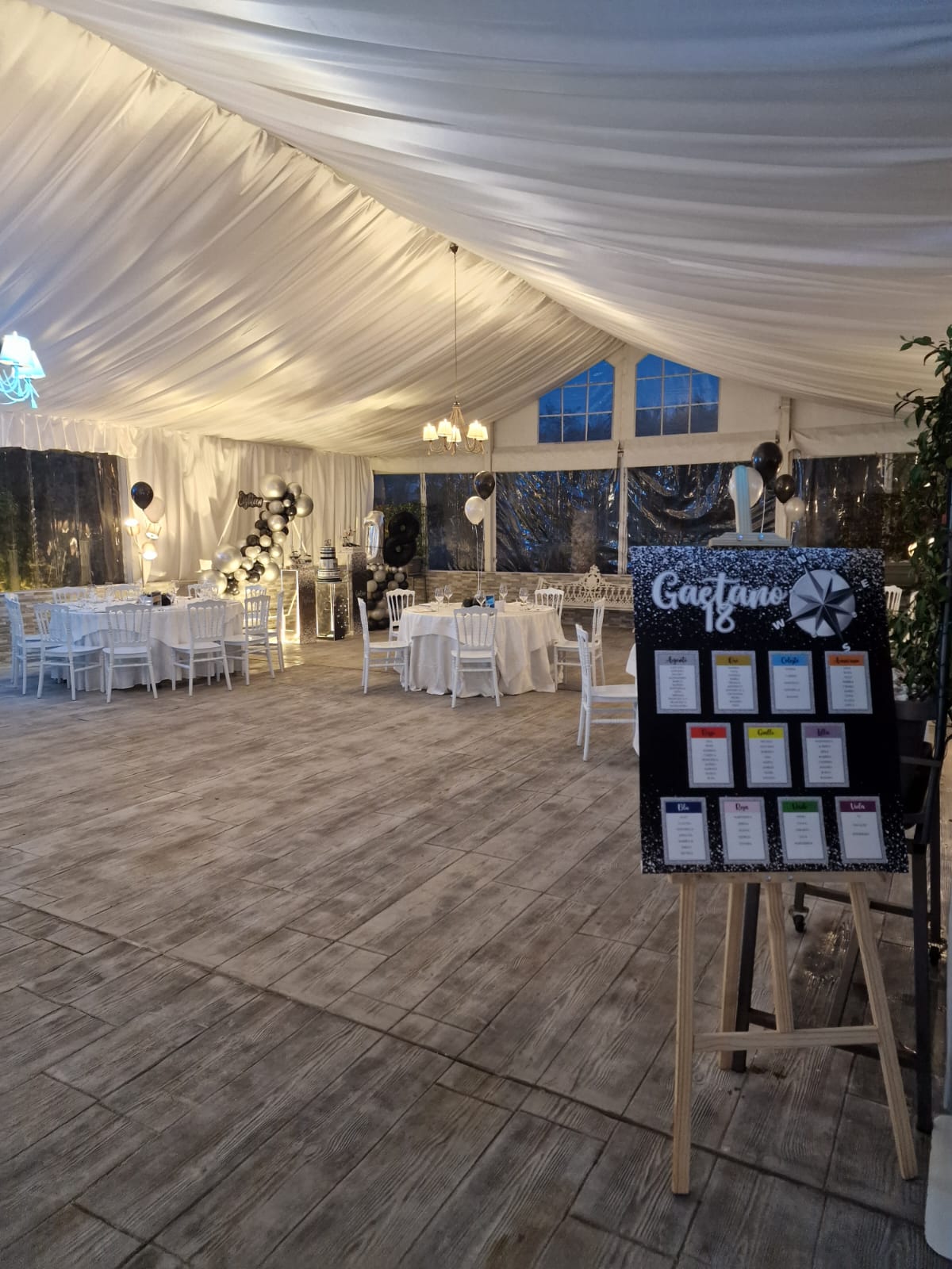 festa di compleanno per un diciottesimo presso Tenuta Olivia 53