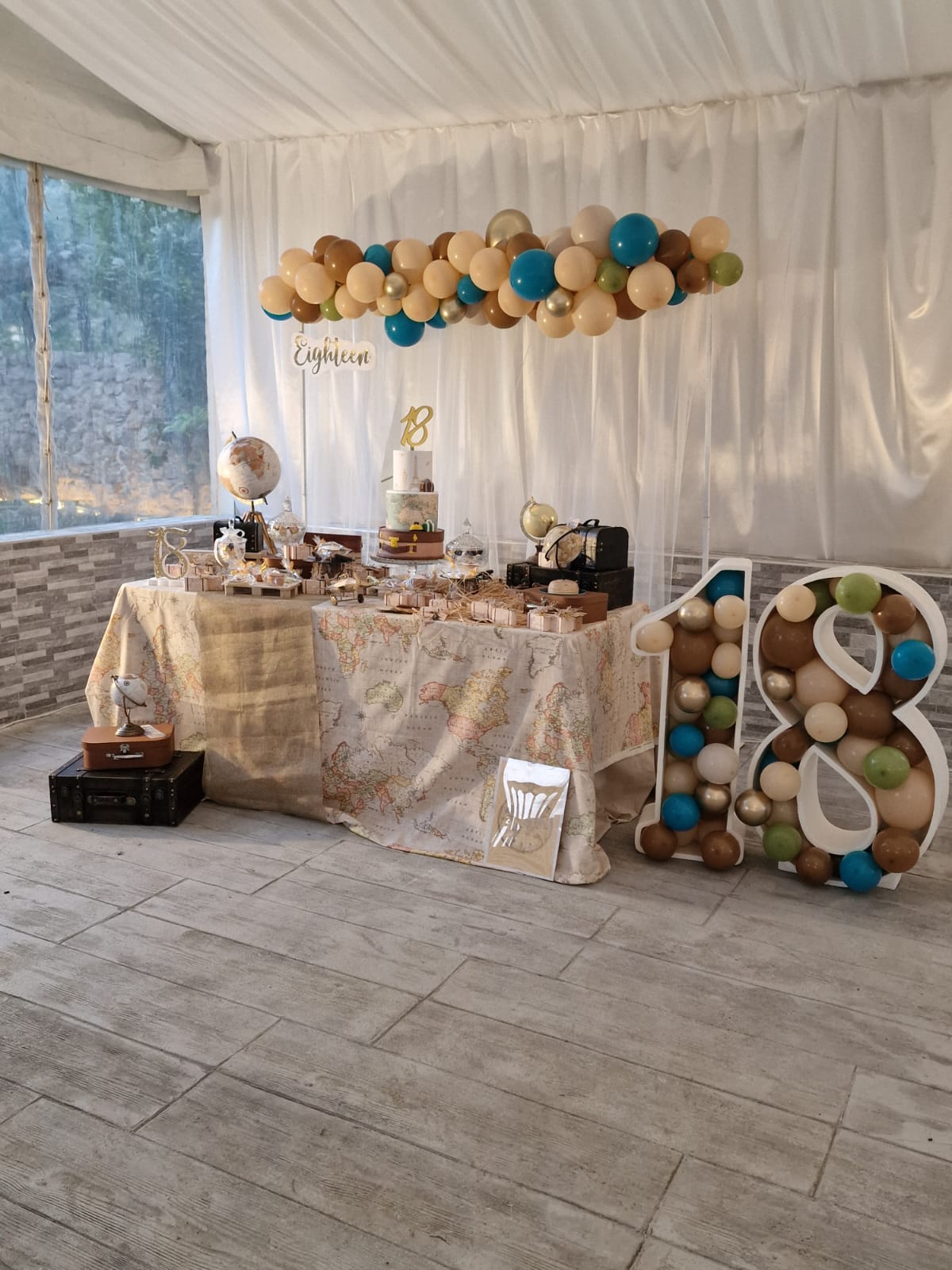 festa di compleanno per un diciottesimo presso Tenuta Olivia 73