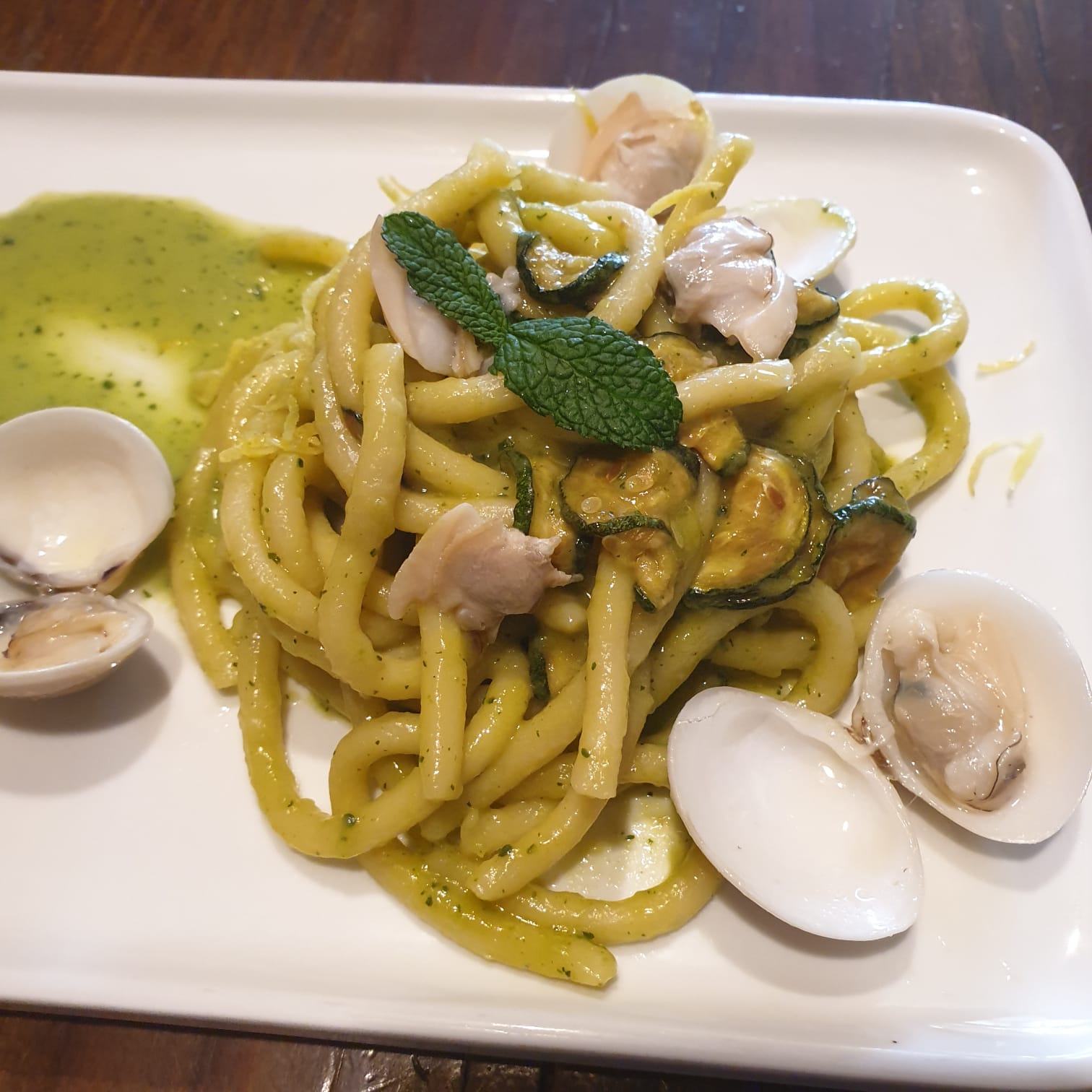 spaghettoni alle vongole