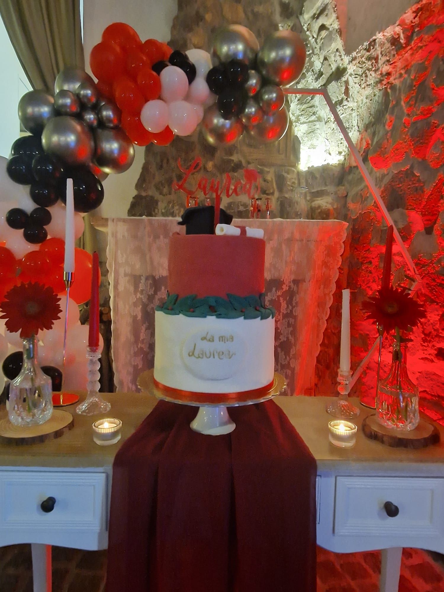 festa di laurea presso il ristorante Tenuta Olivia 8