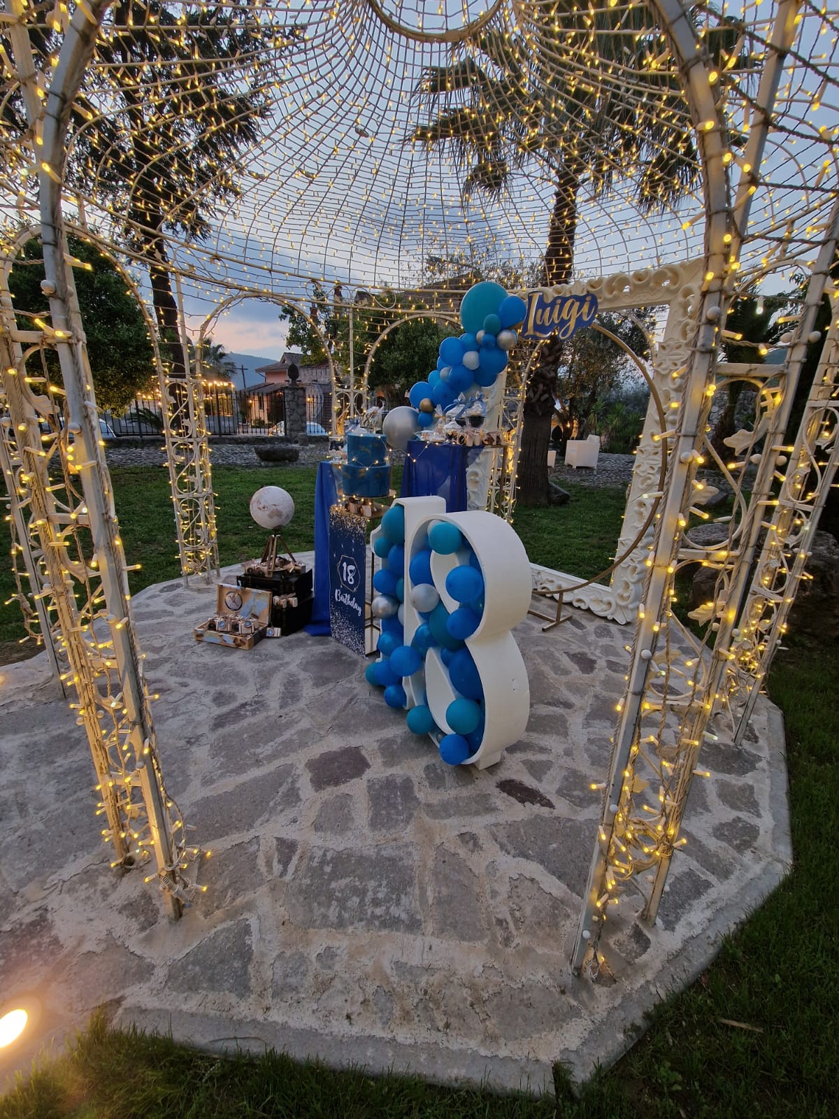 festa di compleanno per un diciottesimo presso Tenuta Olivia 22