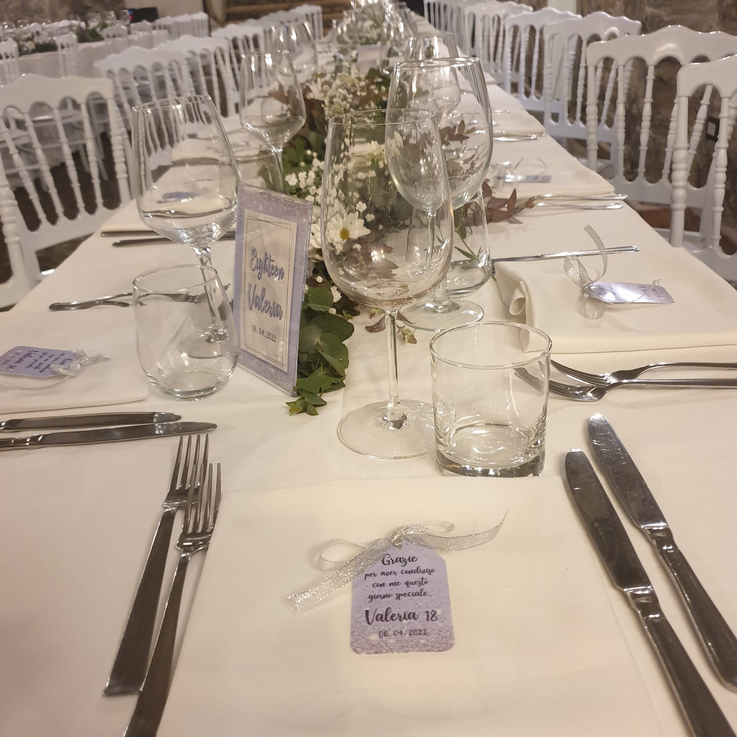 festa di compleanno per un diciottesimo presso Tenuta Olivia 98