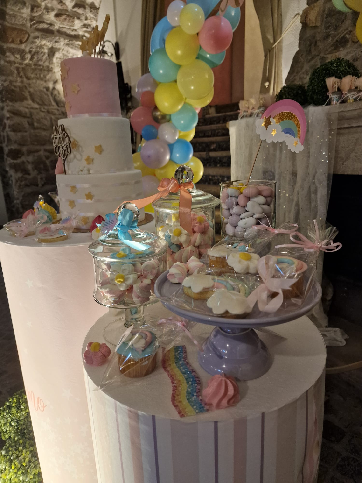 allestimento per il battesimo di un bambina presso Tenuta Olivia 6