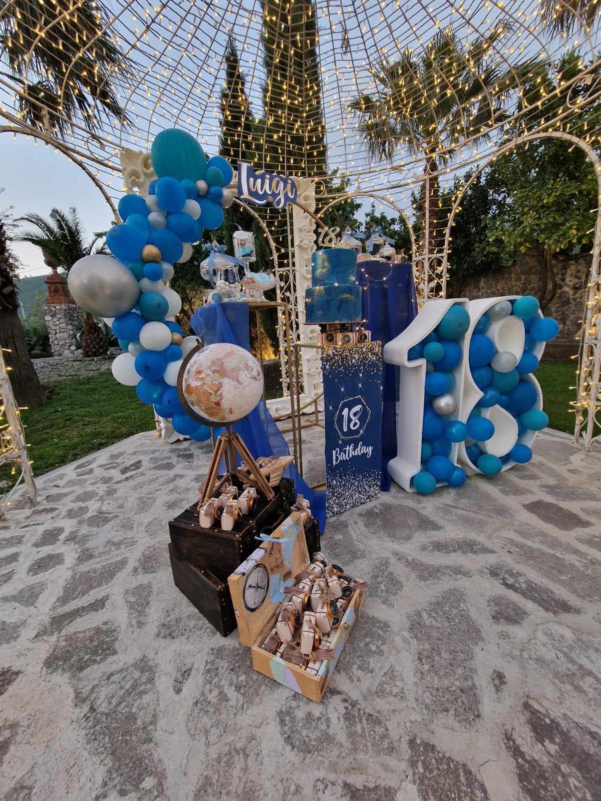 festa di compleanno per un diciottesimo presso Tenuta Olivia 2