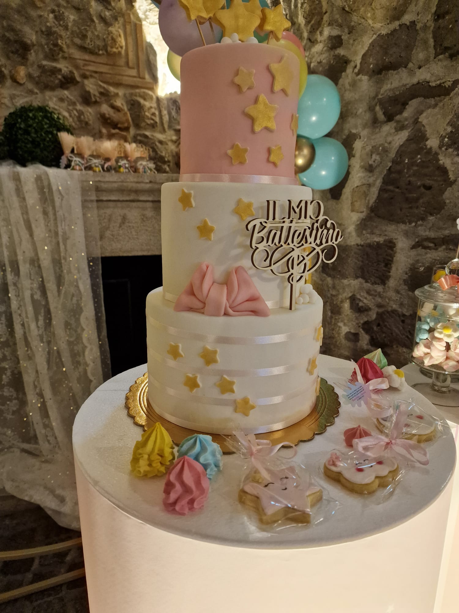 allestimento per il battesimo di un bambina presso Tenuta Olivia 4