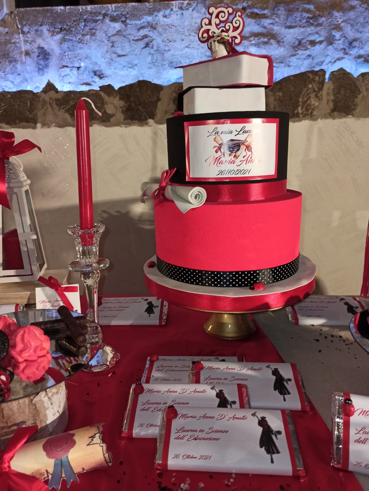 festa di laurea presso il ristorante Tenuta Olivia 19