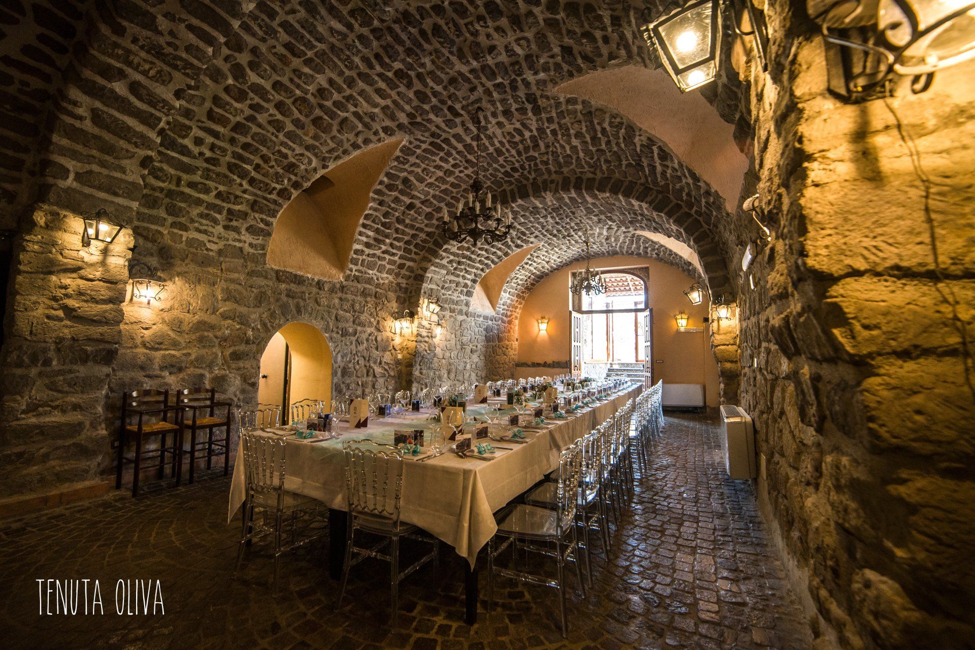 interni ristorante Tenuta Olivia