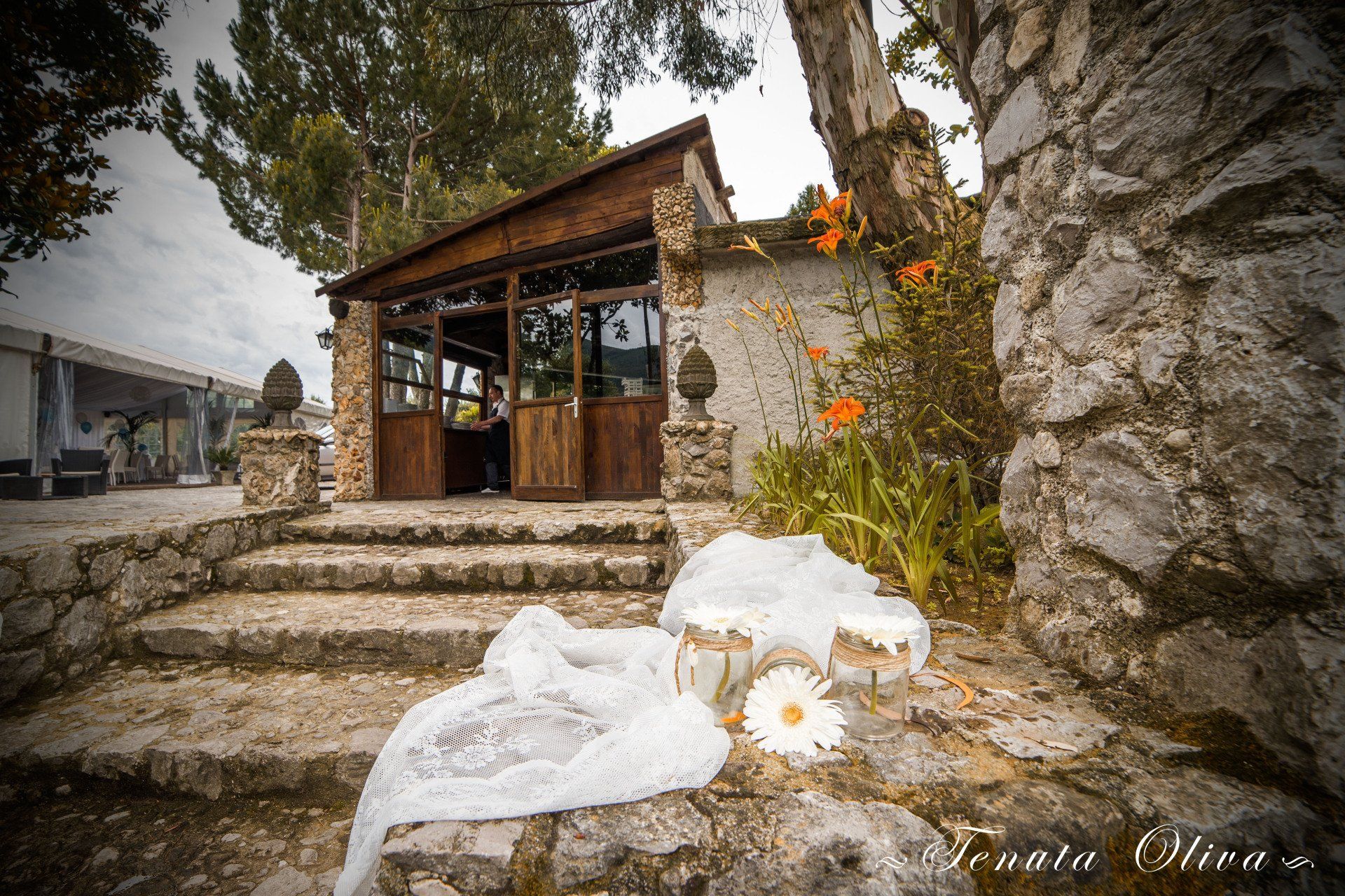 ingesso ristorante Tenuta Olivia