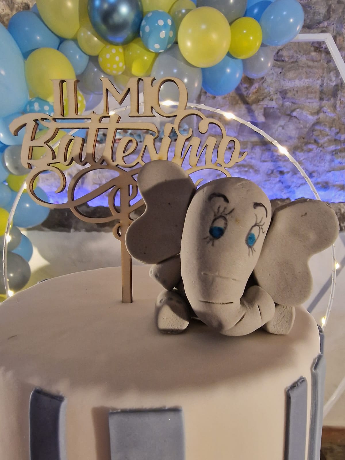 allestimento per il battesimo di un bambino presso Tenuta Olivia 45