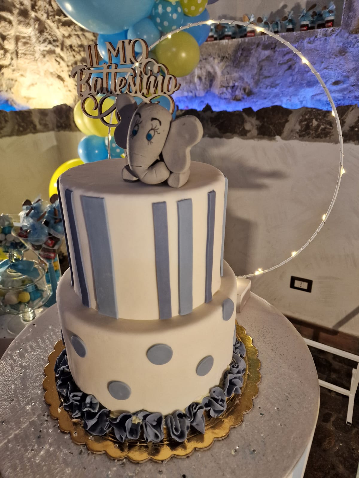 allestimento per il battesimo di un bambino presso Tenuta Olivia 49