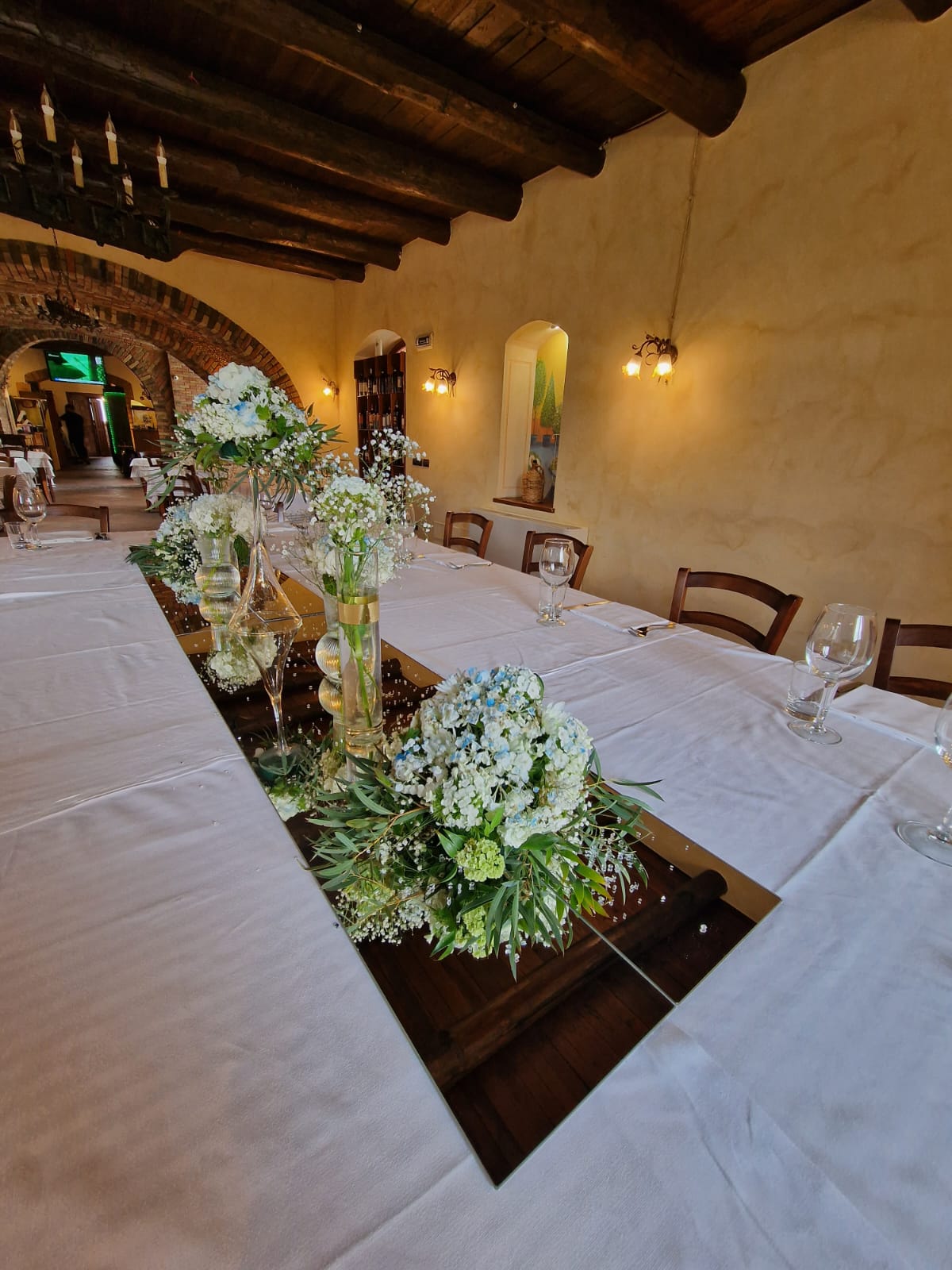 allestimento per il battesimo di un bambino presso Tenuta Olivia 48