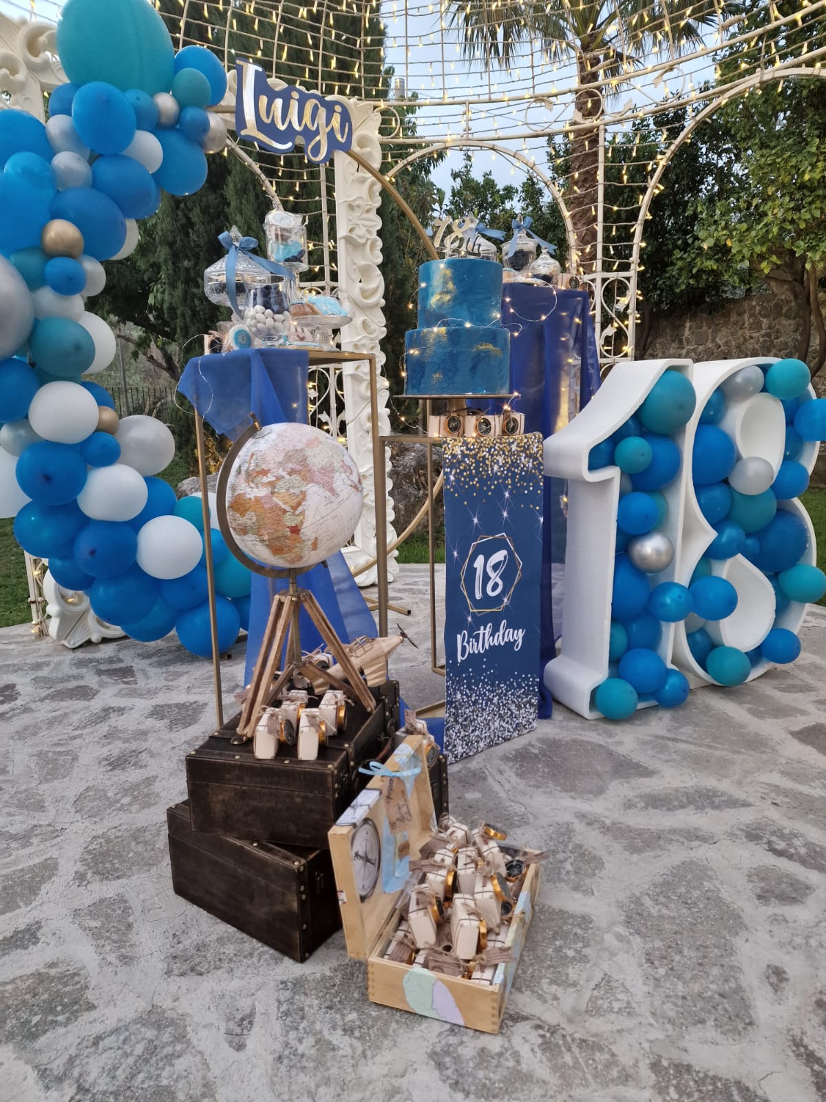 festa di compleanno per un diciottesimo presso Tenuta Olivia 17