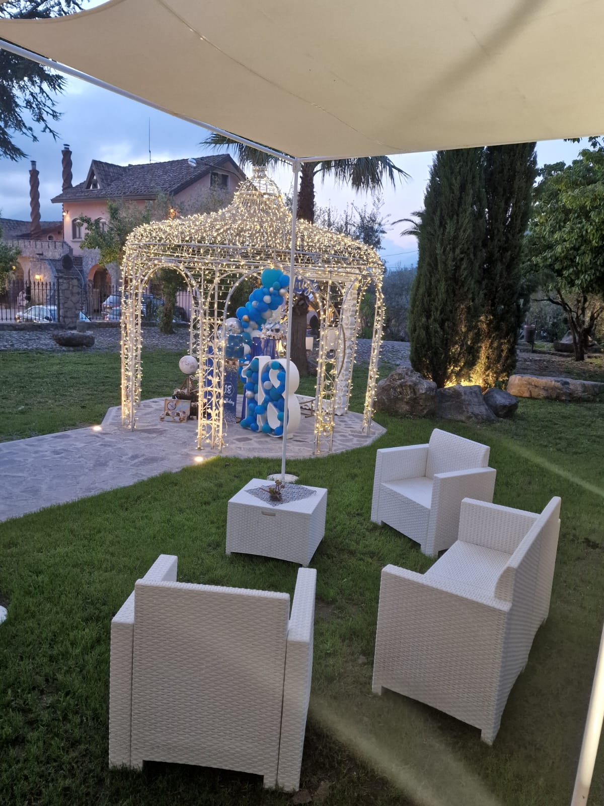 festa di compleanno per un diciottesimo presso Tenuta Olivia 18