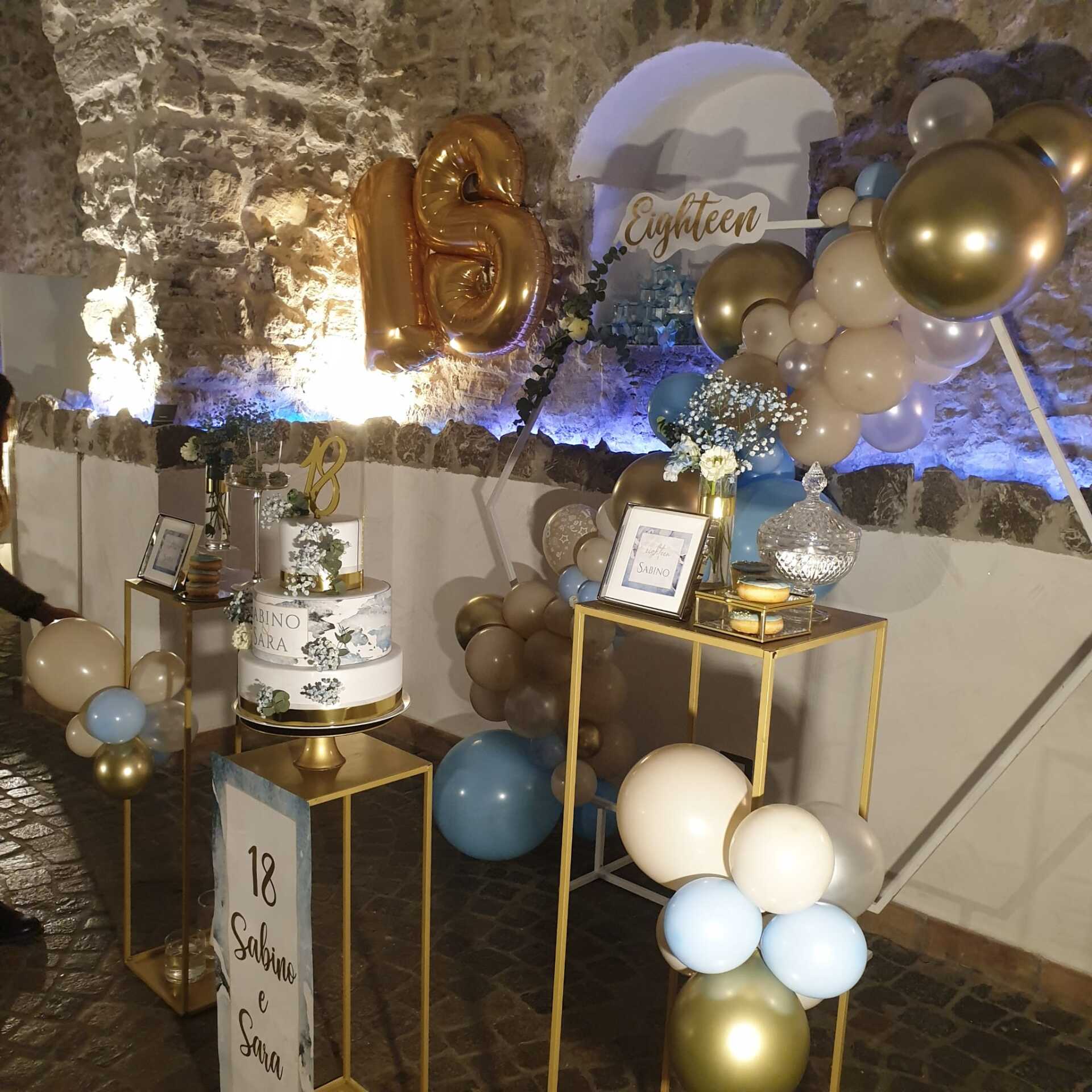 festa di compleanno per un diciottesimo presso Tenuta Olivia 28