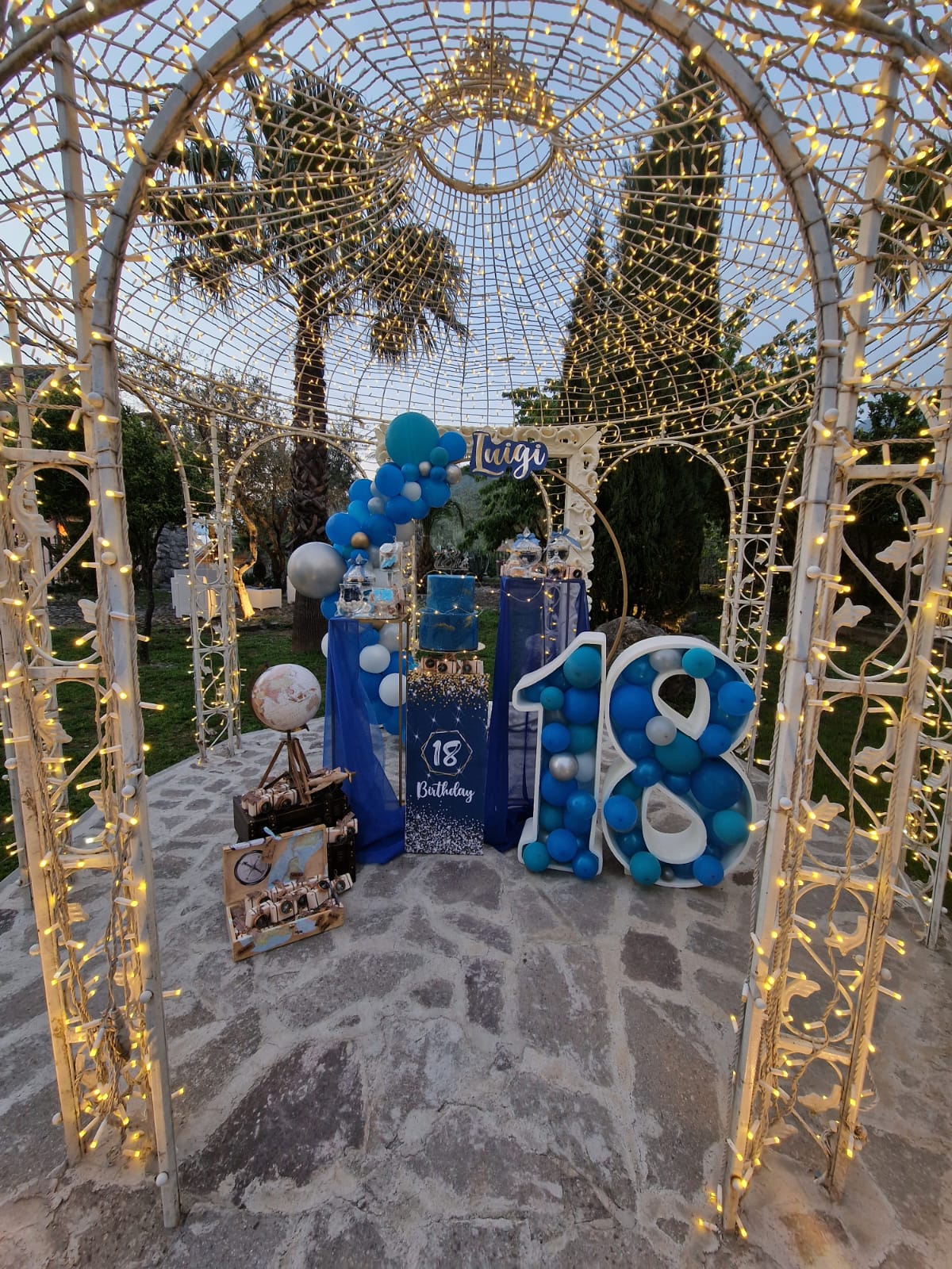 festa di compleanno per un diciottesimo presso Tenuta Olivia 16