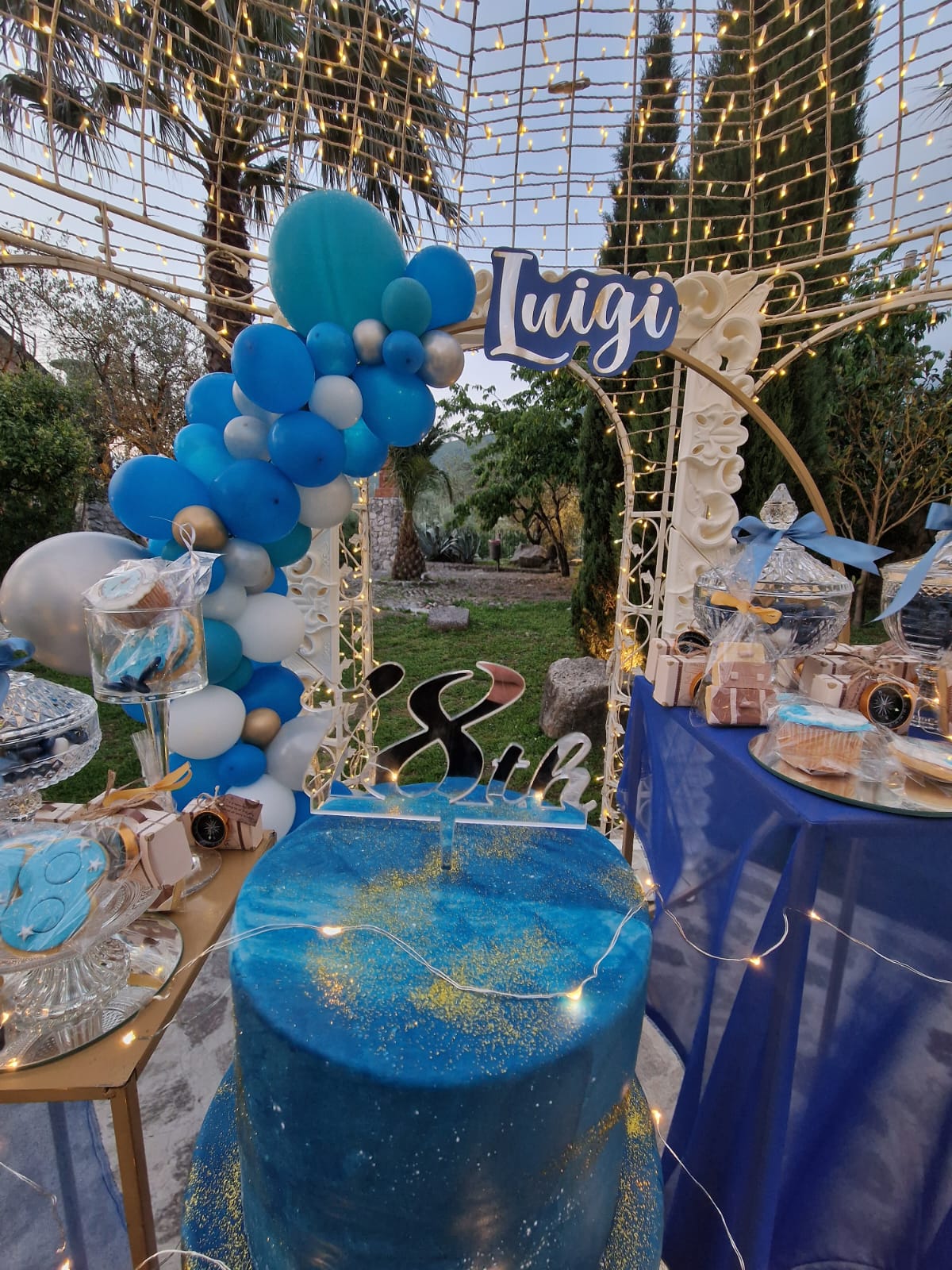 festa di compleanno per un diciottesimo presso Tenuta Olivia 13