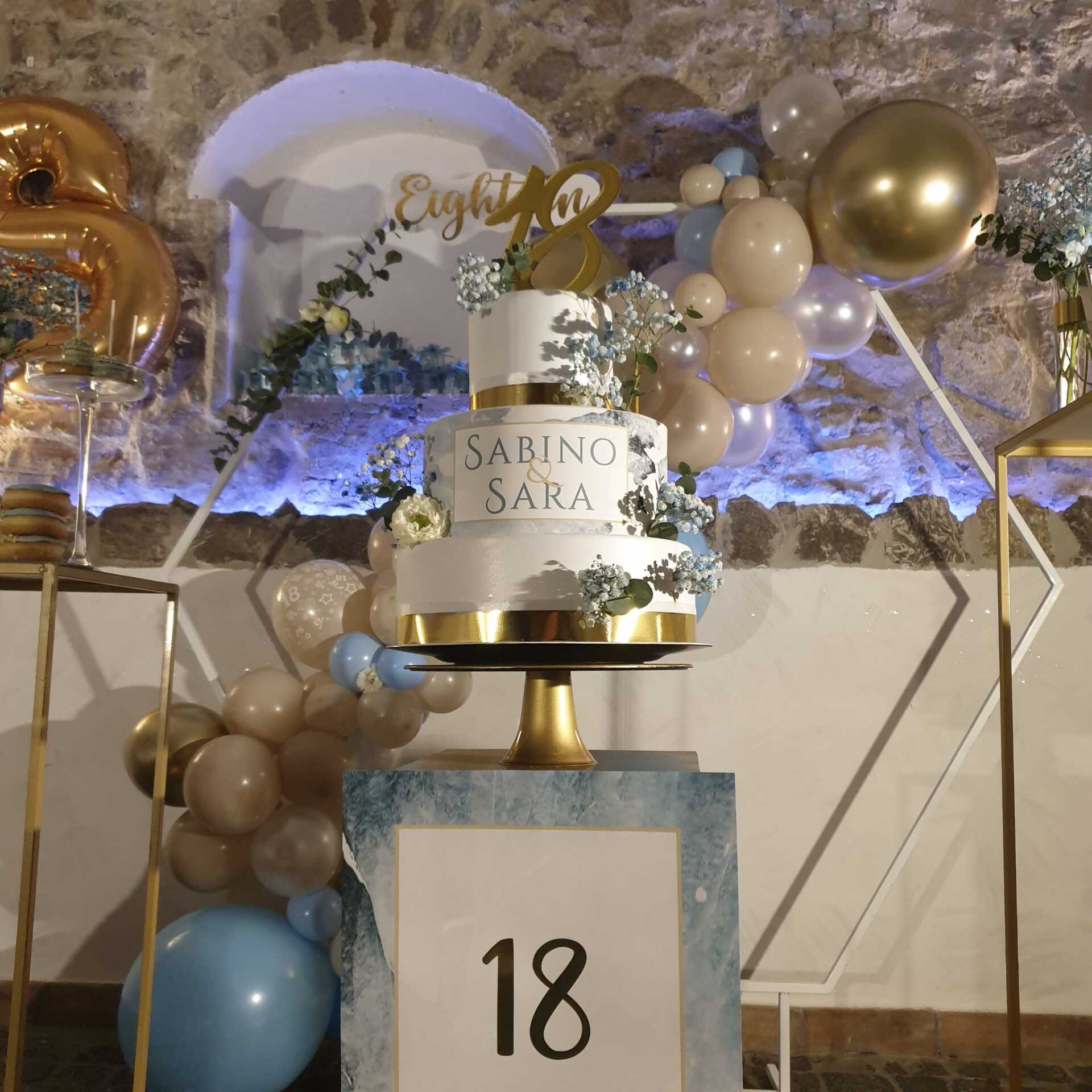 festa di compleanno per un diciottesimo presso Tenuta Olivia 25