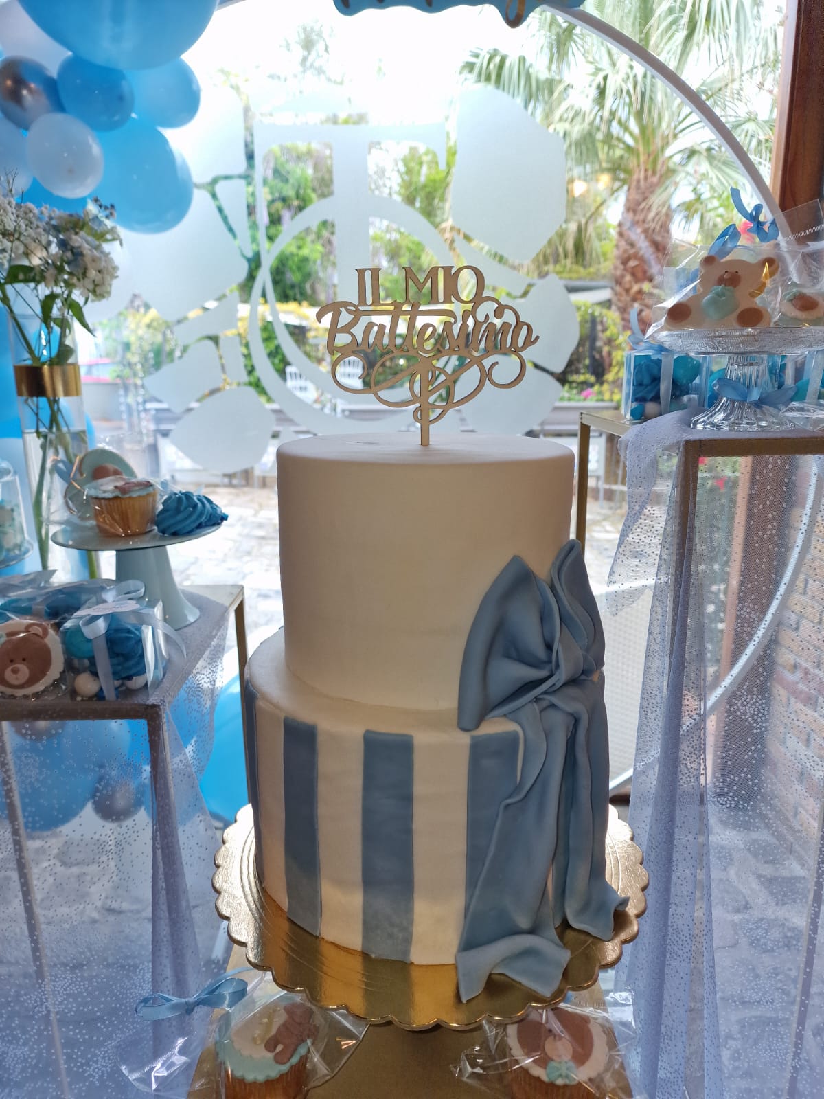 allestimento per il battesimo di un bambino presso Tenuta Olivia 18