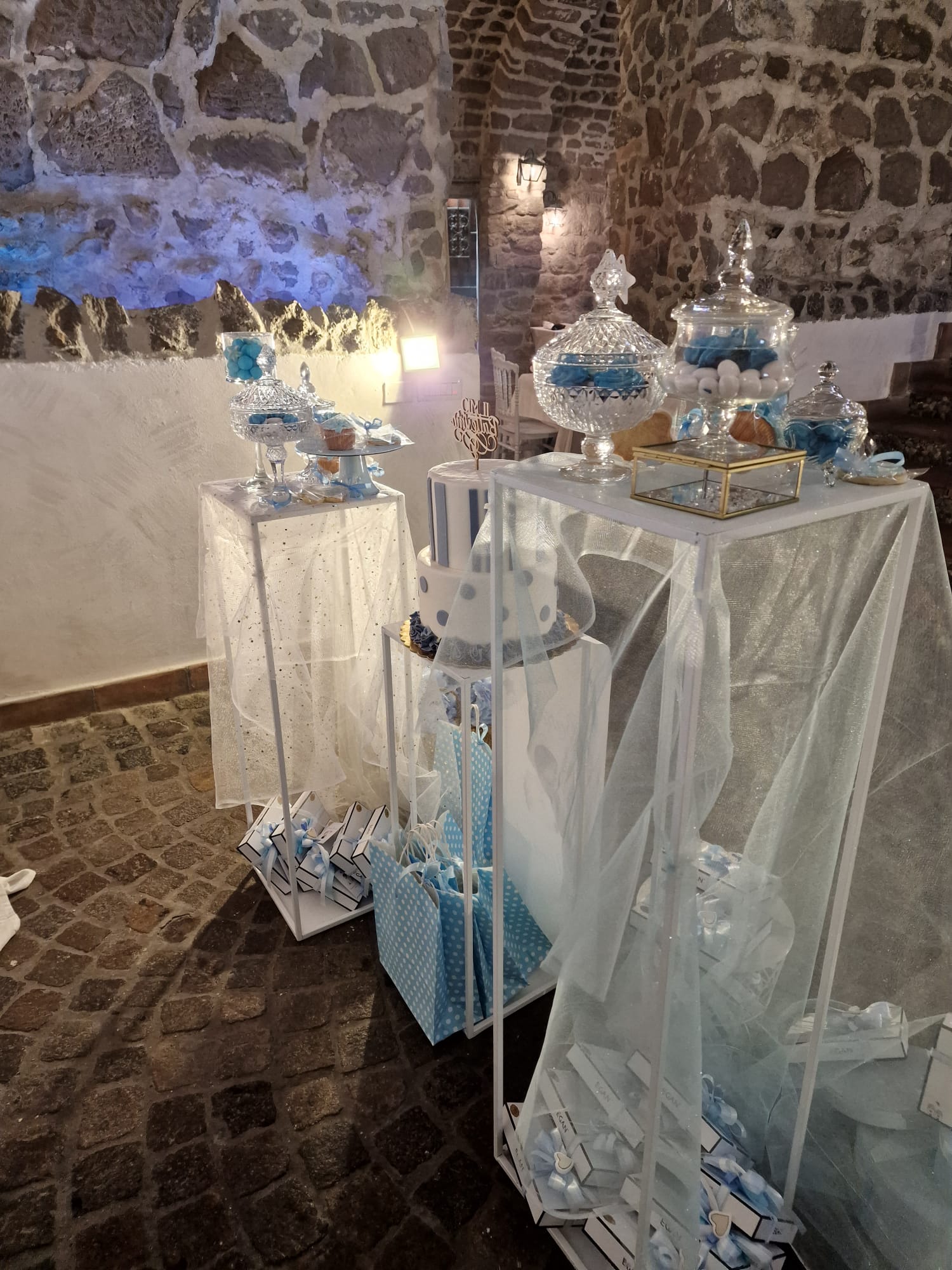 allestimento per il battesimo di un bambino presso Tenuta Olivia 14