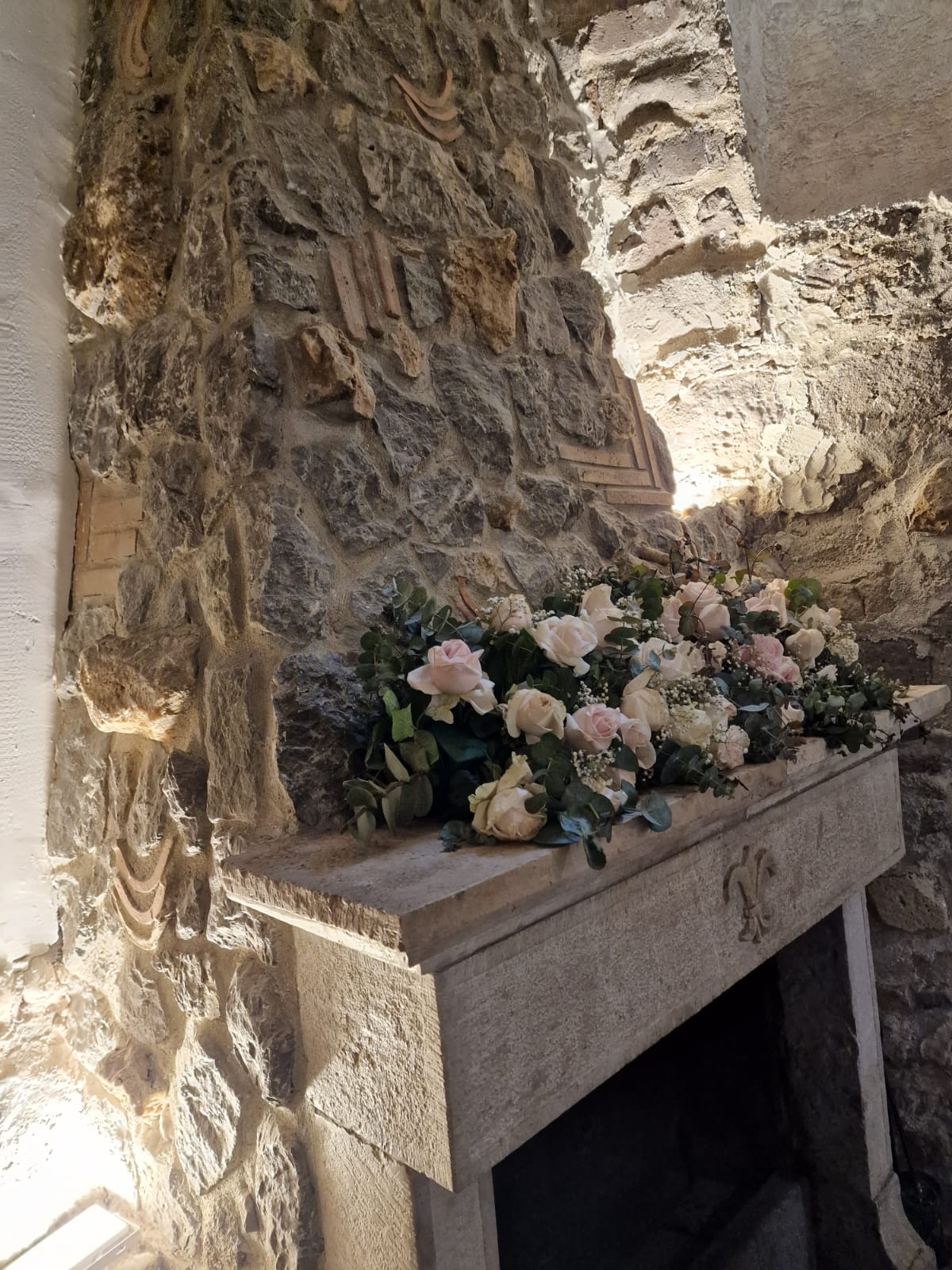 banchetto nuziale all'interno di un ristorante