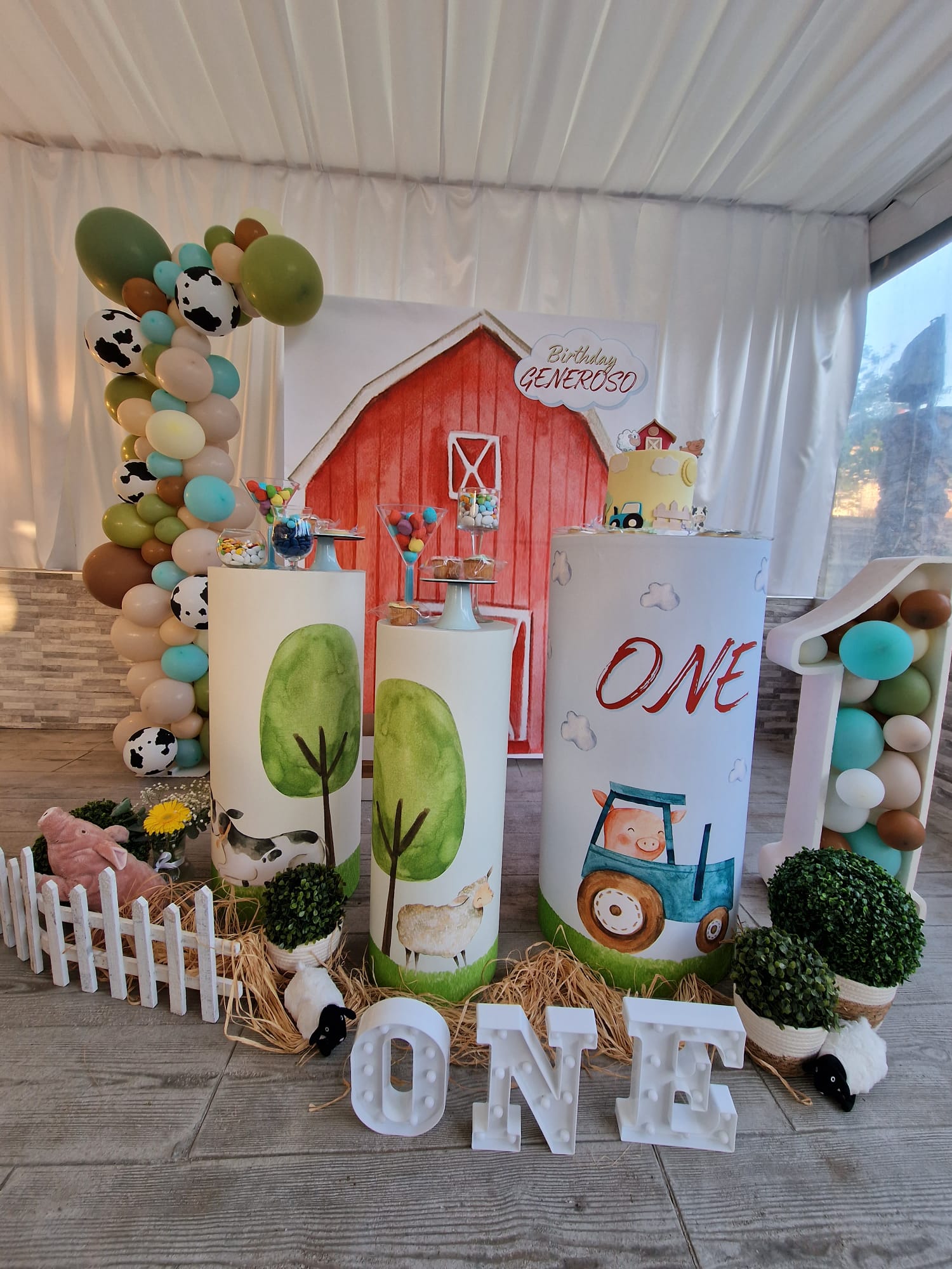 festa di compleanno presso Tenuta Olivia 54