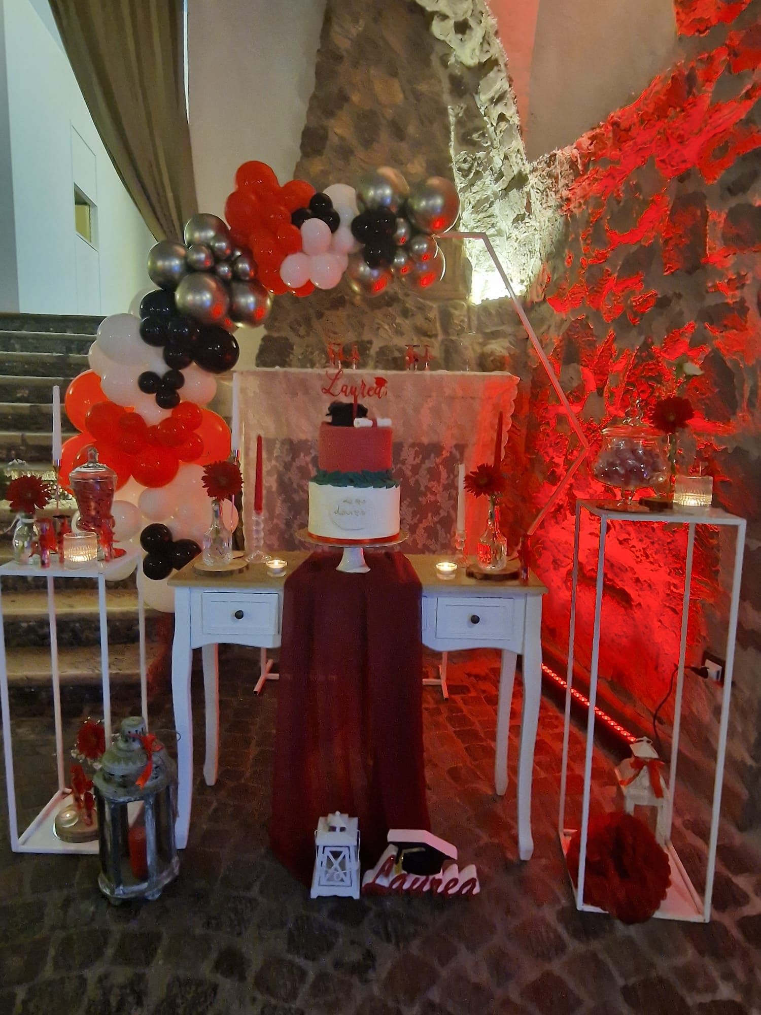 festa di laurea presso il ristorante Tenuta Olivia