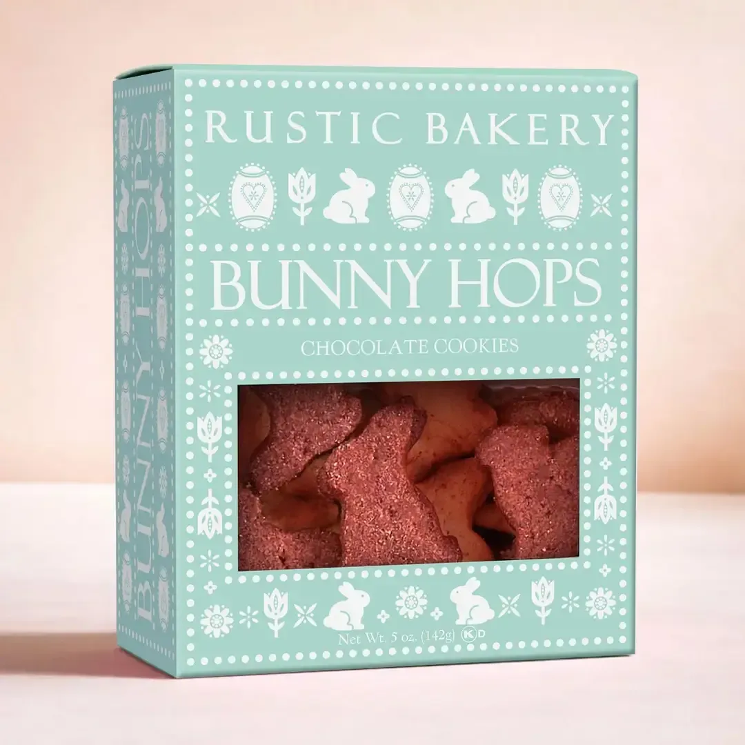 A box of Rustic Bakery