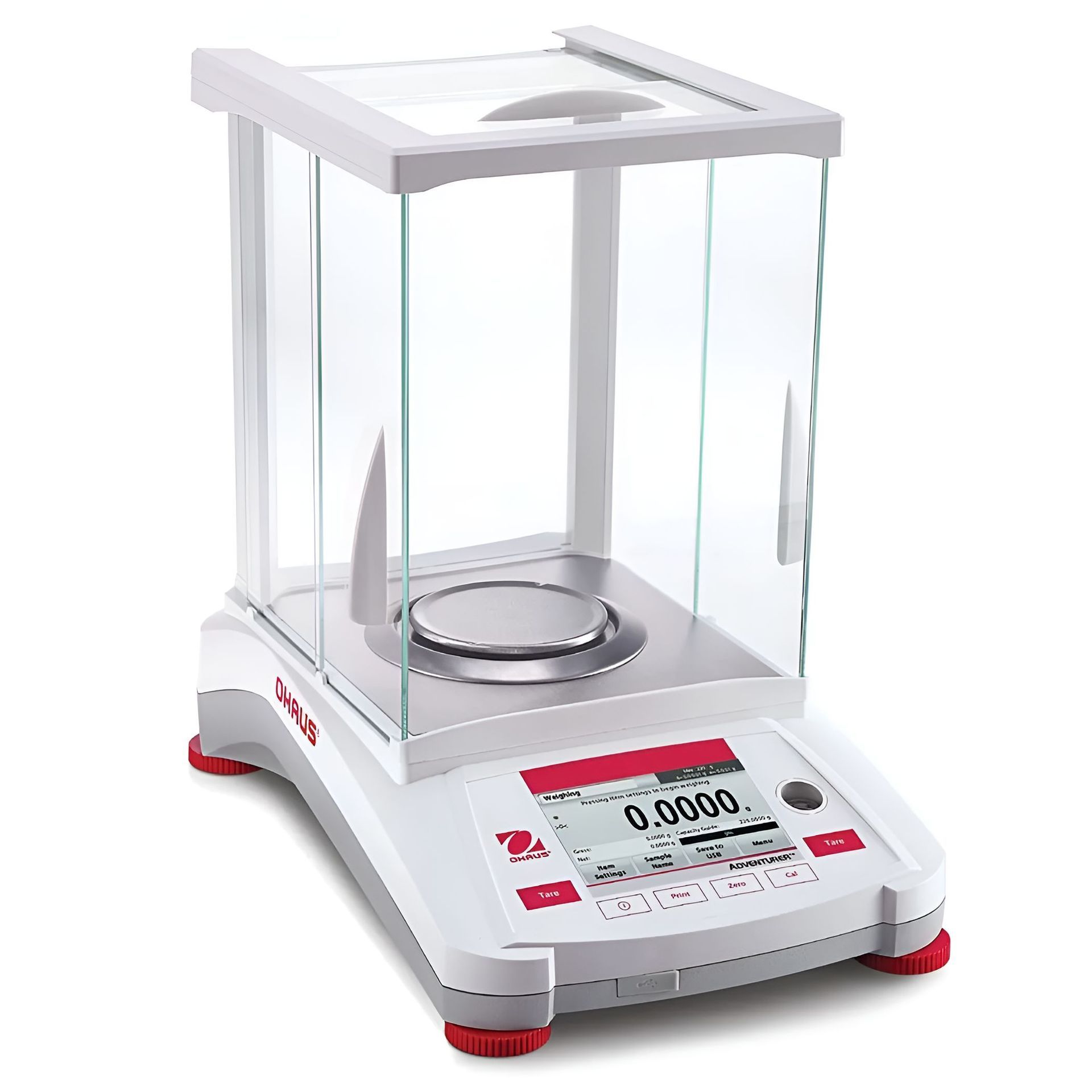 A Small White And Red Scale — Advanced Weighing Technology NT Pty Ltd In Broome, WA