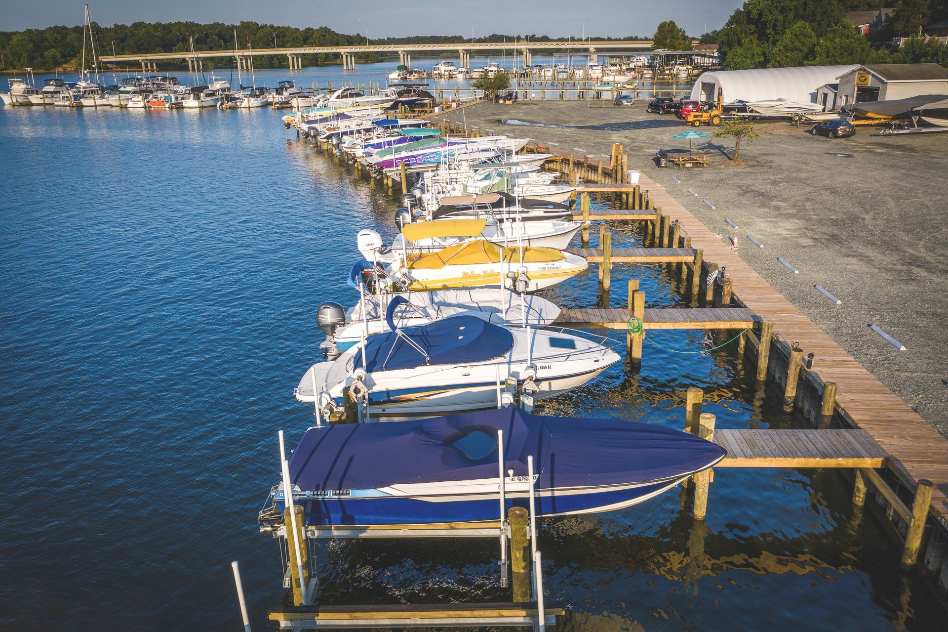 Floating Pier Bridge Building Cecilton MD